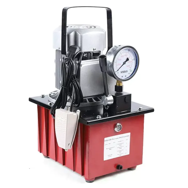 7L Hydraulikpumpe Elektrohydraulikpumpe Mit Ölschlauch 220V 750W Elektrische Hydraulikpumpe