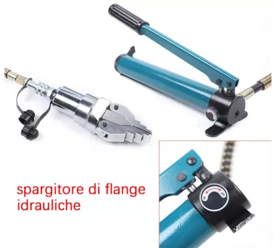 8T Manuelle Hydraulische Presszange Flansch Spreader Trenner Pumpe Geteilter Flanschspreizer Hydraulik Spreizer