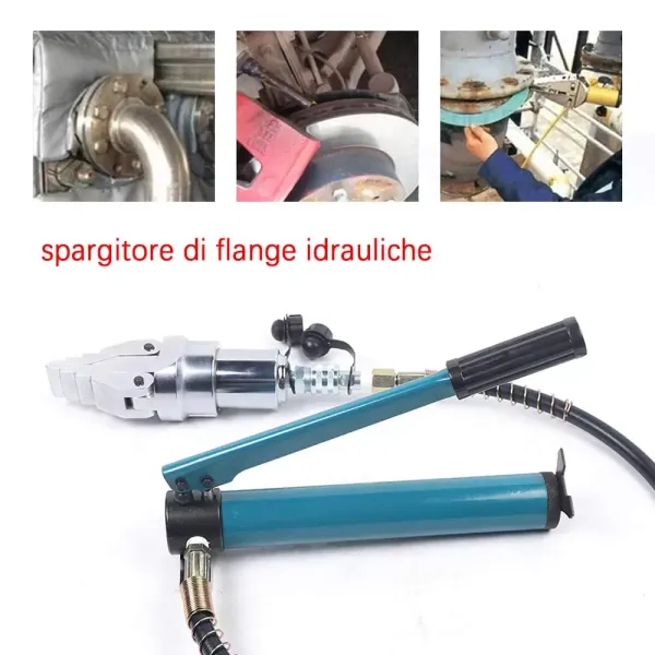 8T Manuelle Hydraulische Presszange Flansch Spreader Trenner Pumpe Geteilter Flanschspreizer Hydraulik Spreizer