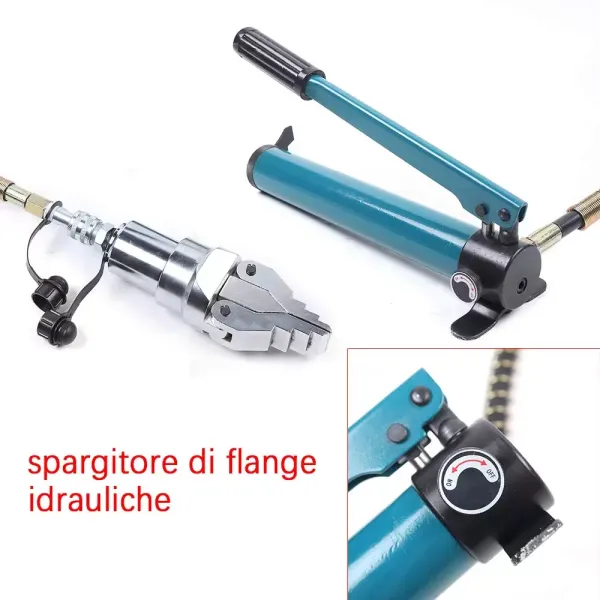 8T Manuelle Hydraulische Presszange Flansch Spreader Trenner Pumpe Geteilter Flanschspreizer Hydraulik Spreizer