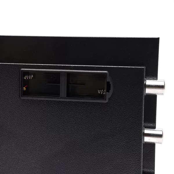 Elektronik Safe mit Zahlenschloss und Schlüssel 37x31x30cm Passwort Safe Schlüsseltresor Minisafe