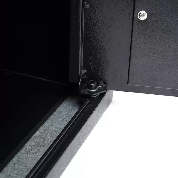 Elektronik Safe mit Zahlenschloss und Schlüssel 37x31x30cm Passwort Safe Schlüsseltresor Minisafe