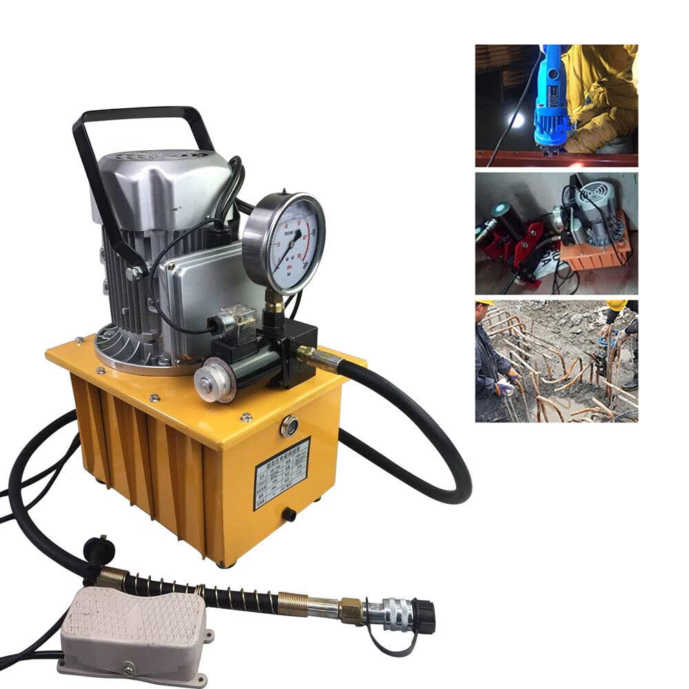 750W 220V Hydraulikpumpe Elektrisch Einfachwirkende Magnetsteuerung Durchflussrate 0,6-5 l/Min