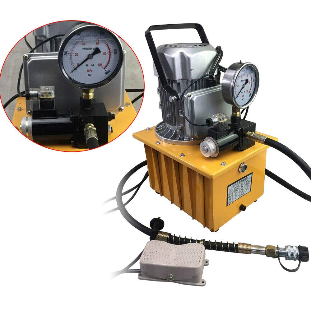 750W 220V Hydraulikpumpe Elektrisch Einfachwirkende Magnetsteuerung Durchflussrate 0,6-5 l/Min