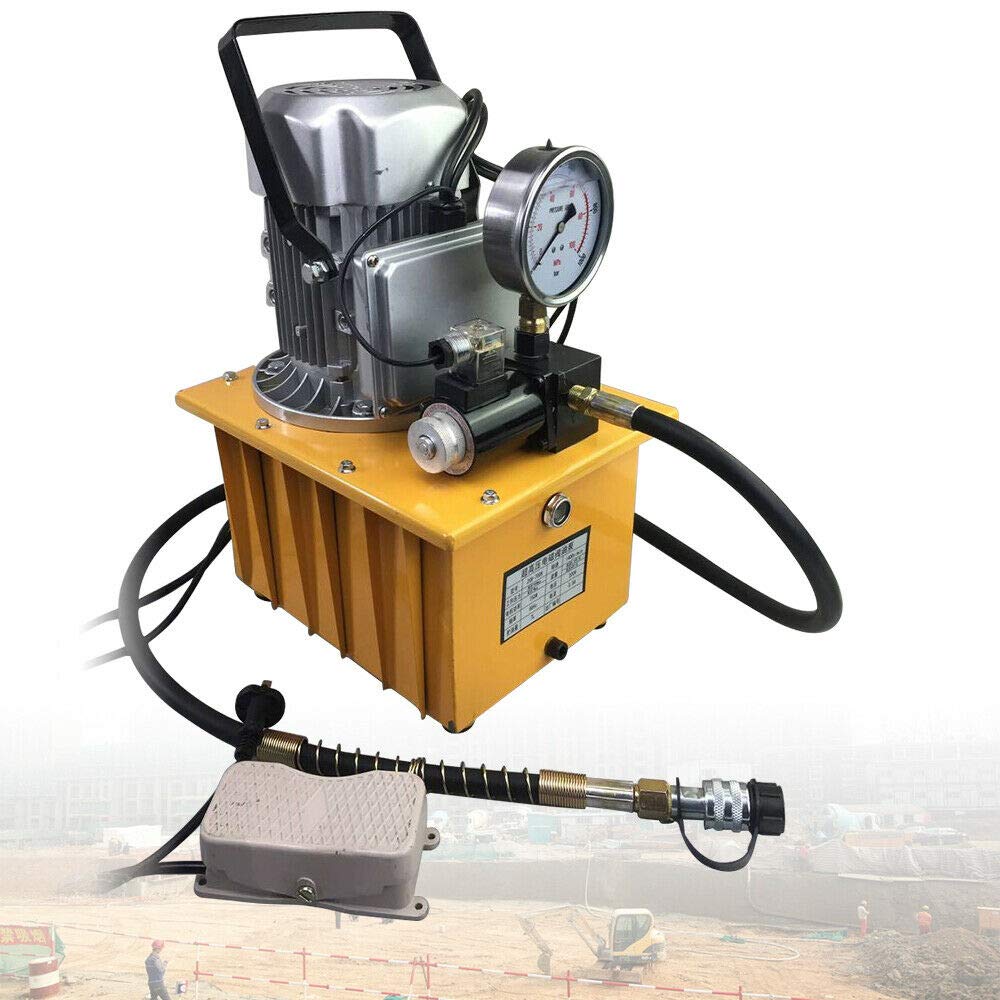 750W 220V Hydraulikpumpe Elektrisch Einfachwirkende Magnetsteuerung Durchflussrate 0,6-5 l/Min