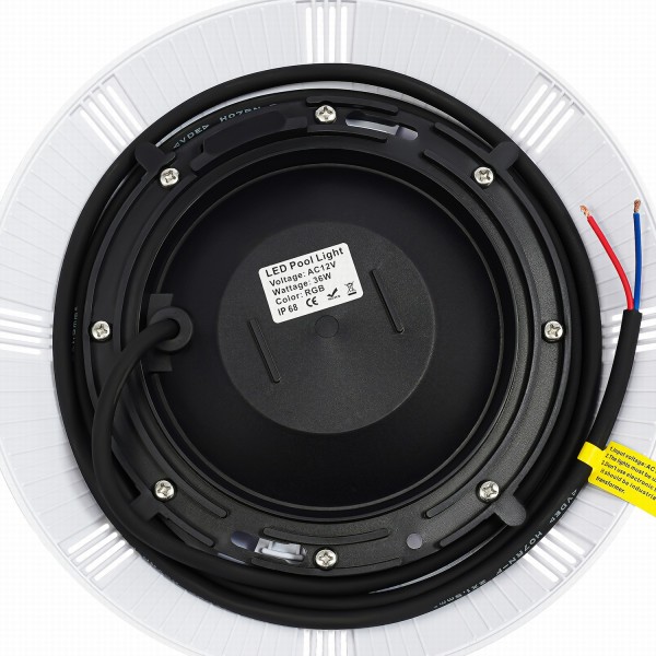 36W LED Strahler Poollicht RGB Pool Schwimmbad Beleuchtung Unterwasser mit Fernbedienung 12V