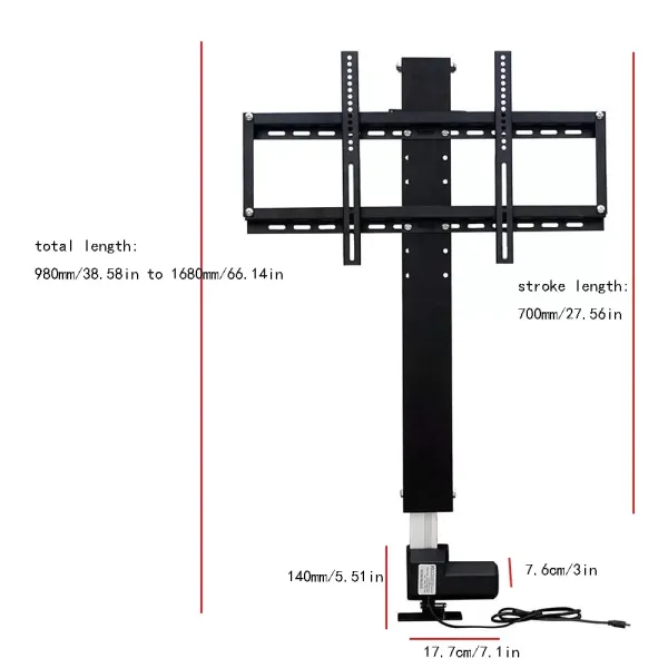CNCEST TV Standfuß für 26-57 Zoll, Universal TV Ständer Fernseher Ständer