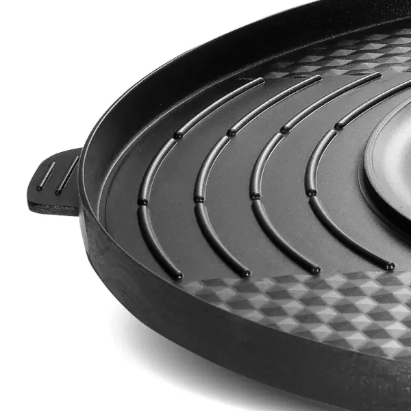2in1 Elektrische Hot Pots+Grillpfanne Multifunktions Grillplatte Heißen Topf Antihaft Mandarinente Topf 2in1 Elektrische Hot Pots+Grillpfanne Multifunktions Grillplatte Heißen Topf Antihaft Mandarinente Topf