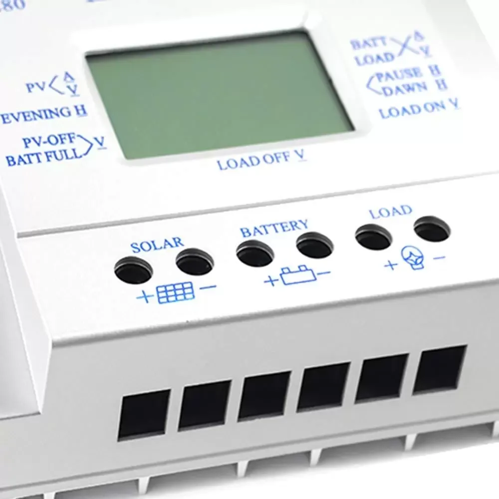80A PWM Solarpanel 12V 24V Auto Switch Stromerzeugungssystem Solarpanel-Laderegler