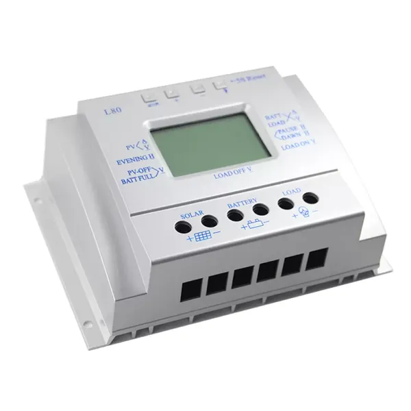 80A PWM Solarpanel 12V 24V Auto Switch Stromerzeugungssystem Solarpanel-Laderegler 80A PWM Solarpanel 12V 24V Auto Switch Stromerzeugungssystem Solarpanel-Laderegler