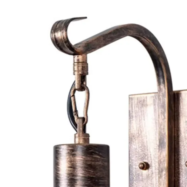CNCEST Antike Wandleuchte Außen Wandlampe wasserdichte,Vintage Wandbeleuchtung E27 Birne(Keine Glühbirne enthalten)