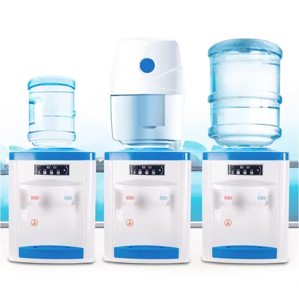 5-18l Wasserspender Weiß+Blau, Elektrische Heiß Und Kaltwassergekühlte Trinkmaschine