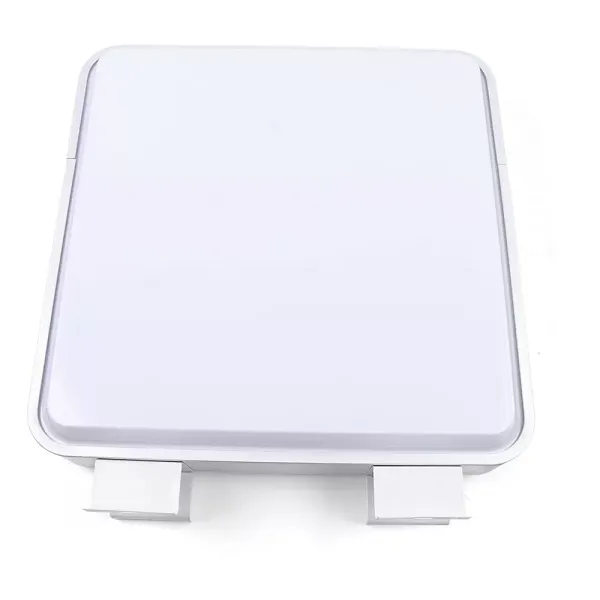 LED Leuchtkasten 55 x 55cm, Quadrat Doppelseitig Leuchtreklame, Blank Beleuchtet, Draussen Reklame Lampen aus Acryl 220V