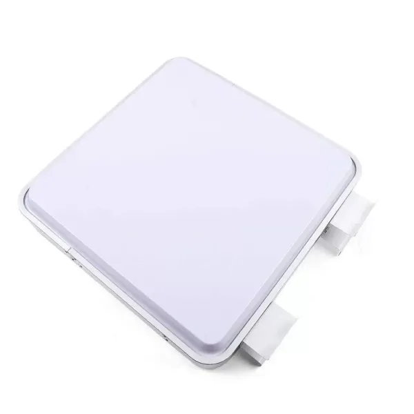 LED Leuchtkasten 55 x 55cm, Quadrat Doppelseitig Leuchtreklame, Blank Beleuchtet, Draussen Reklame Lampen aus Acryl 220V