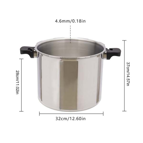 22L 70Kpa Schnellkochtopf bis Druckkochtopf Dampfkocher Kochtopf Schnell Koch