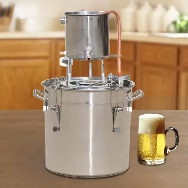 12L Destilliergerät Edelstahl Destillieranlage Destille Alkohol WeinDestille Distiller