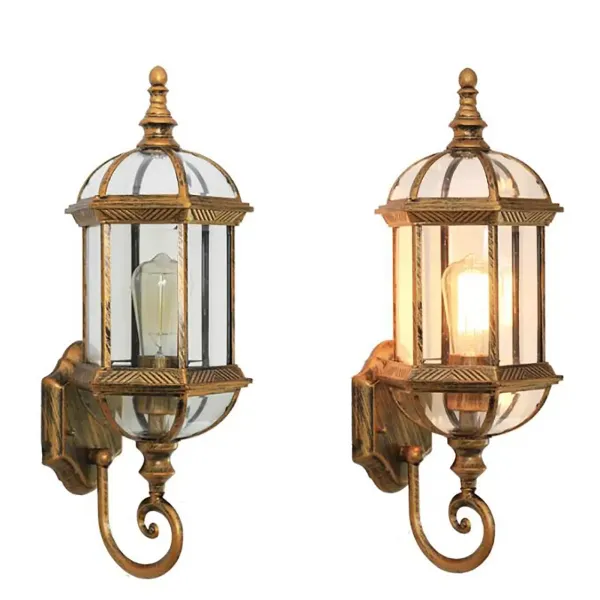 CNCEST Wandleuchte Industrial Wandlampe Retro Wandleuchten E27 Außenwandleuchte Wandbeleuchtung
