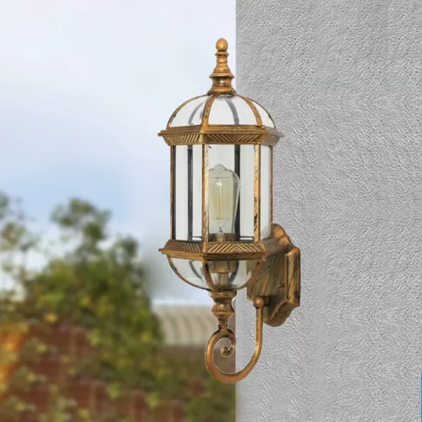 CNCEST Wandleuchte Industrial Wandlampe Retro Wandleuchten E27 Außenwandleuchte Wandbeleuchtung