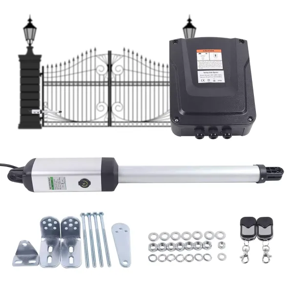 50W 220V 300kg Automatischer Türöffner Einflügeliger Drehtürantrieb Doppelflügeltür Türantrieb mit Fernbedienung