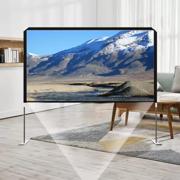 100'' Tragbare Projektor Video Screen Kino-Film Bildschirm