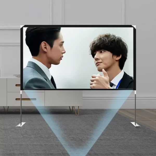 100'' Tragbare Projektor Video Screen Kino-Film Bildschirm