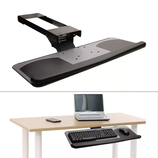 Schreibtisch Tastaturablage Untertischhalterung Halterung Laptop Ständer Ergonomisch Riser Schreibtisch Tastaturablage Untertischhalterung Halterung Laptop Ständer Ergonomisch Riser
