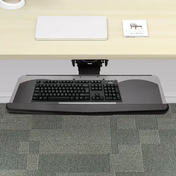 Schreibtisch Tastaturablage Untertischhalterung Halterung Laptop Ständer Ergonomisch Riser