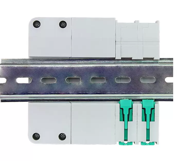 220V Dual Power Automatischer Transferschalter Transferschalter PC-Ebene MINI Umschalter 63A 2P
