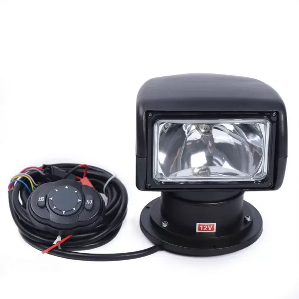 Suchscheinwerfer Rotierende Fernbedienung Arbeiten 360º 100W 12V (schwarz)