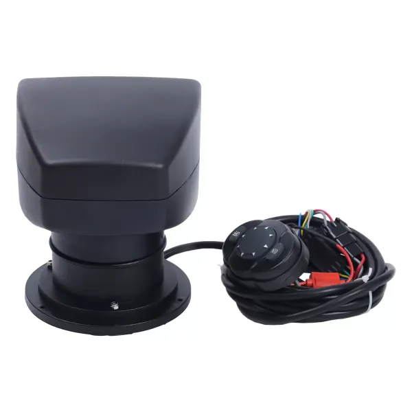 Suchscheinwerfer Rotierende Fernbedienung Arbeiten 360º 100W 12V (schwarz)