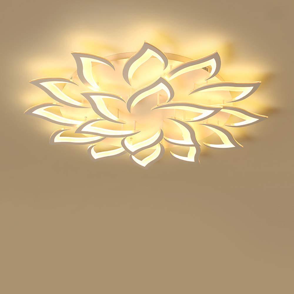 Moderne LED Blumen Deckenleuchten Acryl Heimleuchterlampe Dimmbar Deckenlampe
