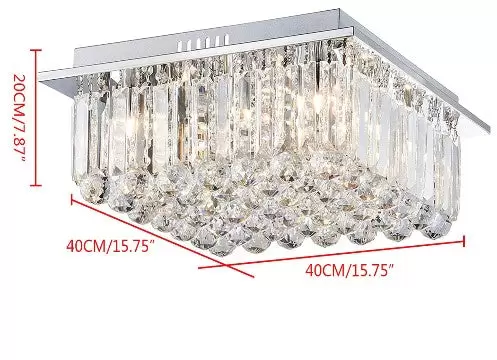 Regentropfen Deckenlampe Wohnzimmer Deckenlampe Dimmbar Leuchte LED Pendelleucht