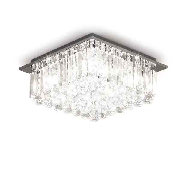 Regentropfen Deckenlampe Wohnzimmer  Deckenlampe Dimmbar Leuchte LED Pendelleucht