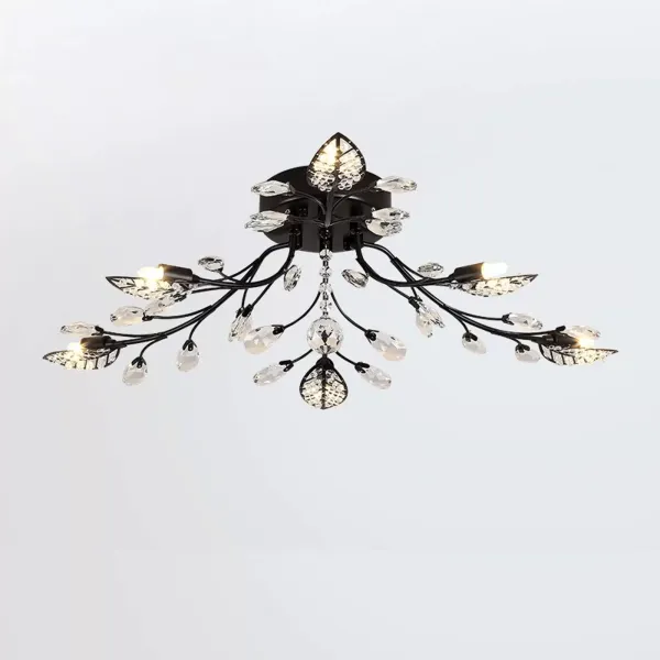 Deckenlampe 6 flammig LED Deckenleuchte Kronleuchter