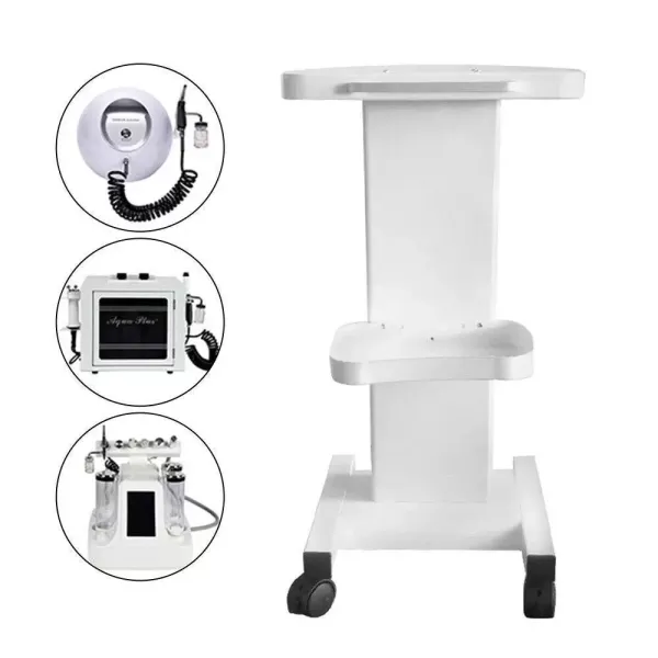 ABS-Material Rollwagen Salon Wagen, Tray Trolley Maximale Belastung 45 kg für Bad SPA Salon