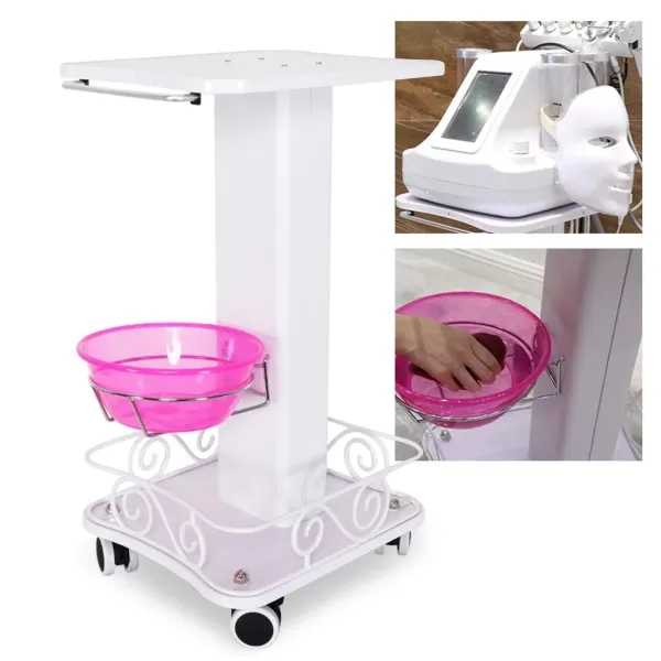 Schönheit Kosmetikwagen Rollwagen Trolley Salon Gerätetisch mit Rollen Beauty Gerätewagen