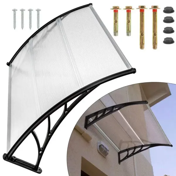 120cm Haustür Baldachin Garden Baldachin Fenster Regenschutz Abdeckung 120cm Haustür Baldachin Garden Baldachin Fenster Regenschutz Abdeckung