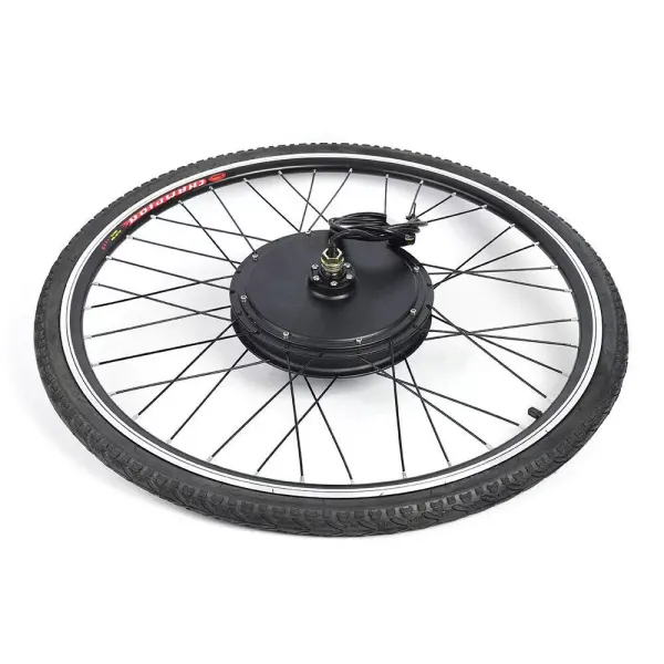 28" 36V 800W EBike-Umbausatz Vorderrad EBike Conversion Elektrofahrrad Kit Hub Motor Controller Set für Vorderrad Neu