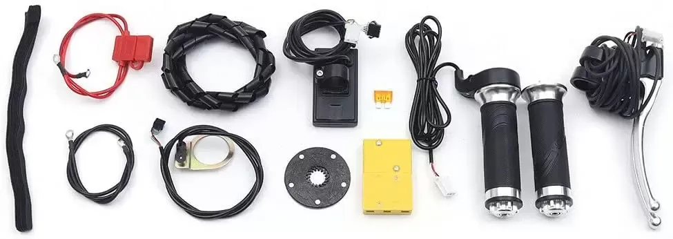 E-Bike Umbausatz Hinterrad Elektro-Fahrrad Satz 26 Zoll 48V Elektrofahrrad Ebike Motor 1500W