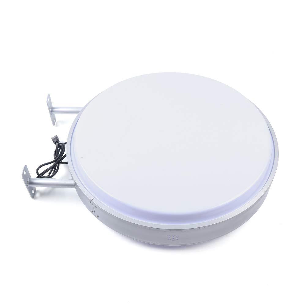 Doppelseitige LED wasserdichte Lichtbox Ladenschild Leuchtreklame Circular