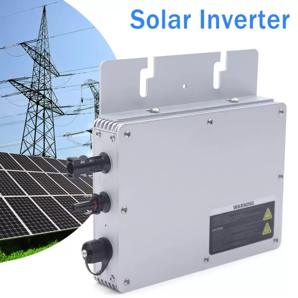 300W Mikrowechselrichter mit LCD-Display Solar Grid Tie Inverter Modul Photovoltaik MPPT Wechselrichter