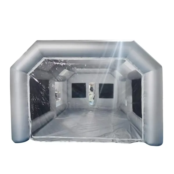 26x13x10FT aufblasbare Lackierkabine Zelt Spritzkabine Zelt Sprüh Tent Autoschutz Luftzelt