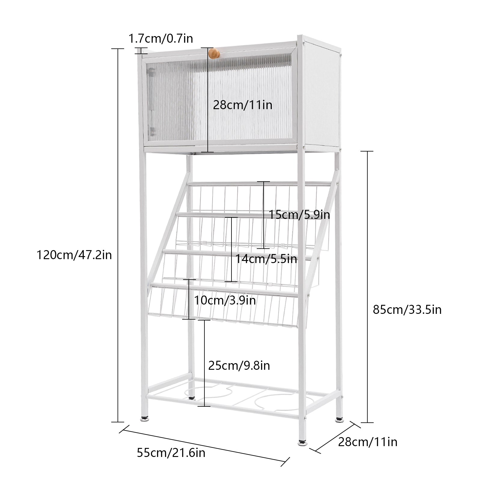Bücherregal Standregal Leiterregal Zeitschriftenregal Aufbewahrungsorganisator mit Universalräder Bücherregal Standregal Leiterregal Zeitschriftenregal Aufbewahrungsorganisator mit Universalräder