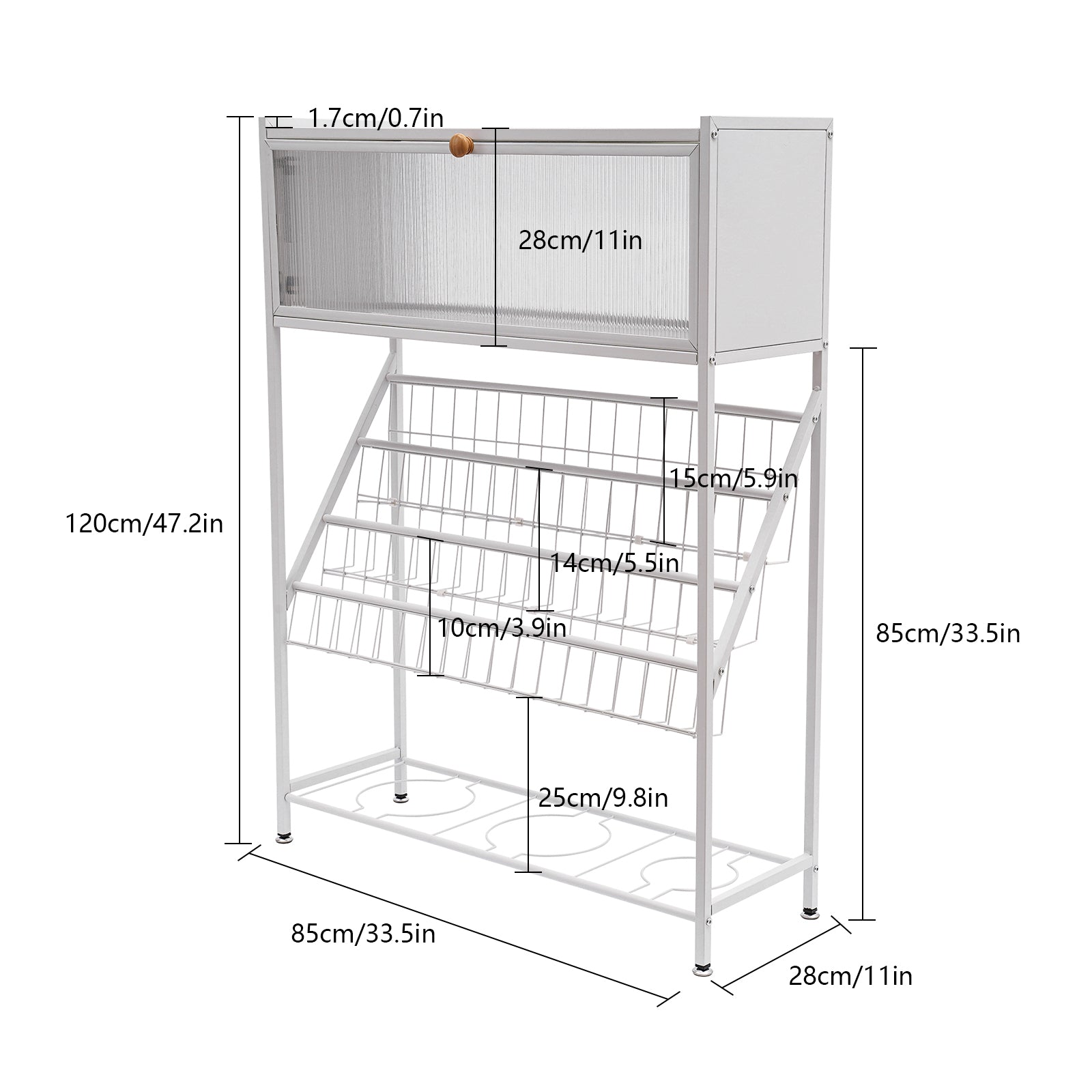 Bücherregal Standregal Leiterregal Zeitschriftenregal Aufbewahrungsorganisator mit Universalräder Bücherregal Standregal Leiterregal Zeitschriftenregal Aufbewahrungsorganisator mit Universalräder