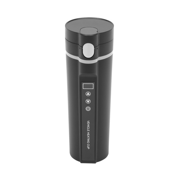 Auto-Wasserkocher, Elektrischer Wasserkocher 12V/24V 450ml, Heiztemperatur: 100℃, Schwarz Auto-Wasserkocher, Elektrischer Wasserkocher 12V/24V 450ml, Heiztemperatur: 100℃, Schwarz