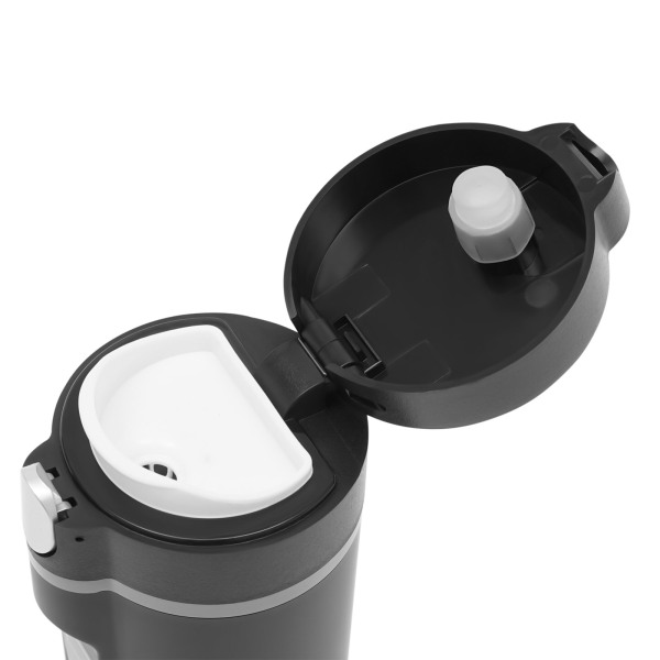 Auto-Wasserkocher, Elektrischer Wasserkocher 12V/24V 450ml, Heiztemperatur: 100℃, Schwarz Auto-Wasserkocher, Elektrischer Wasserkocher 12V/24V 450ml, Heiztemperatur: 100℃, Schwarz