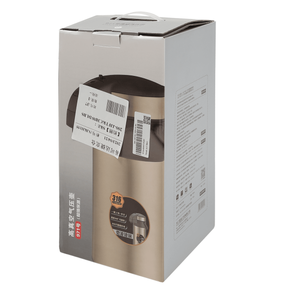Kaffeeflasche - 4L isoliert Pump Action Airpot - Edelstahl Vakuum Thermal Getränkespender BPA frei Kaffeeflasche - 4L isoliert Pump Action Airpot - Edelstahl Vakuum Thermal Getränkespender BPA frei