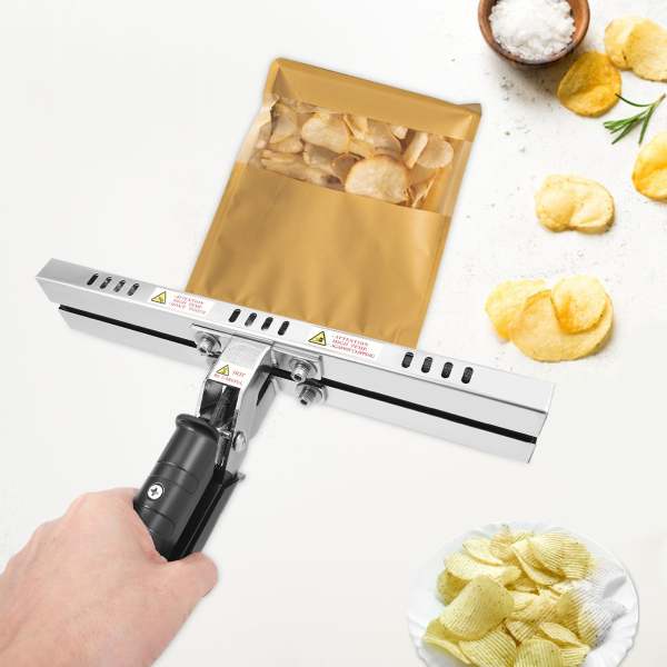 Etrhdfyts Handheld Heißsiegelgerät, 300mm (12), 500W, 0-300℃, Versiegelungsgerät mit