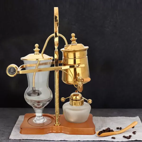 400ml Siphon Kaffeemaschinen Set Belgische mit Familienbalance Vakuum Kaffeekanne Dual Zweck