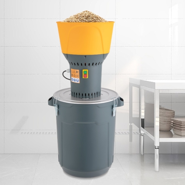 Elektrischer Fleischwolf, 1300 W, mit 50-l-Eimer und 5 Sieblöchern, geeignet für die Futterherstellung Elektrischer Fleischwolf, 1300 W, mit 50-l-Eimer und 5 Sieblöchern, geeignet für die Futterherstellung